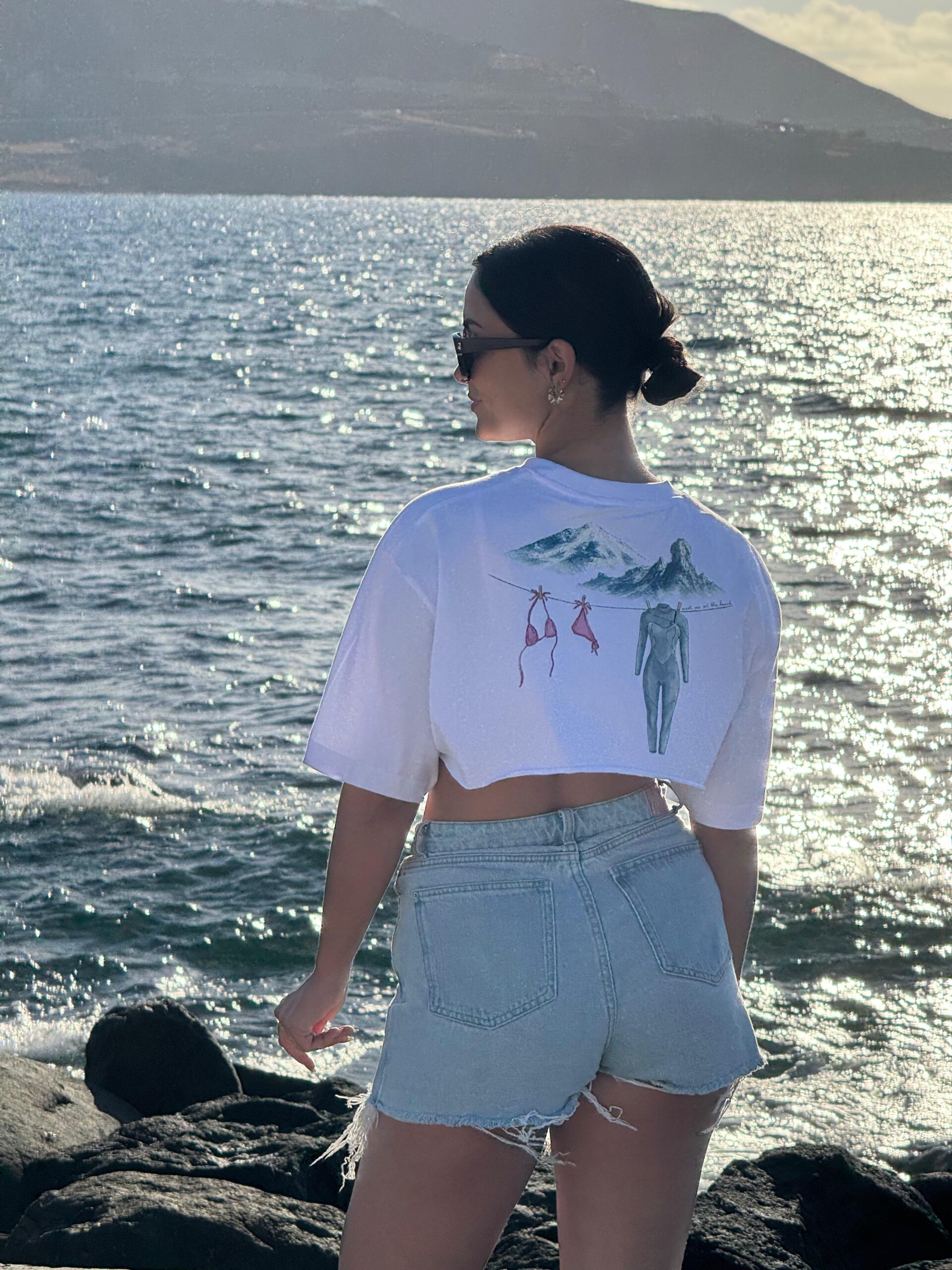 Crop Top “Meet me at the beach”