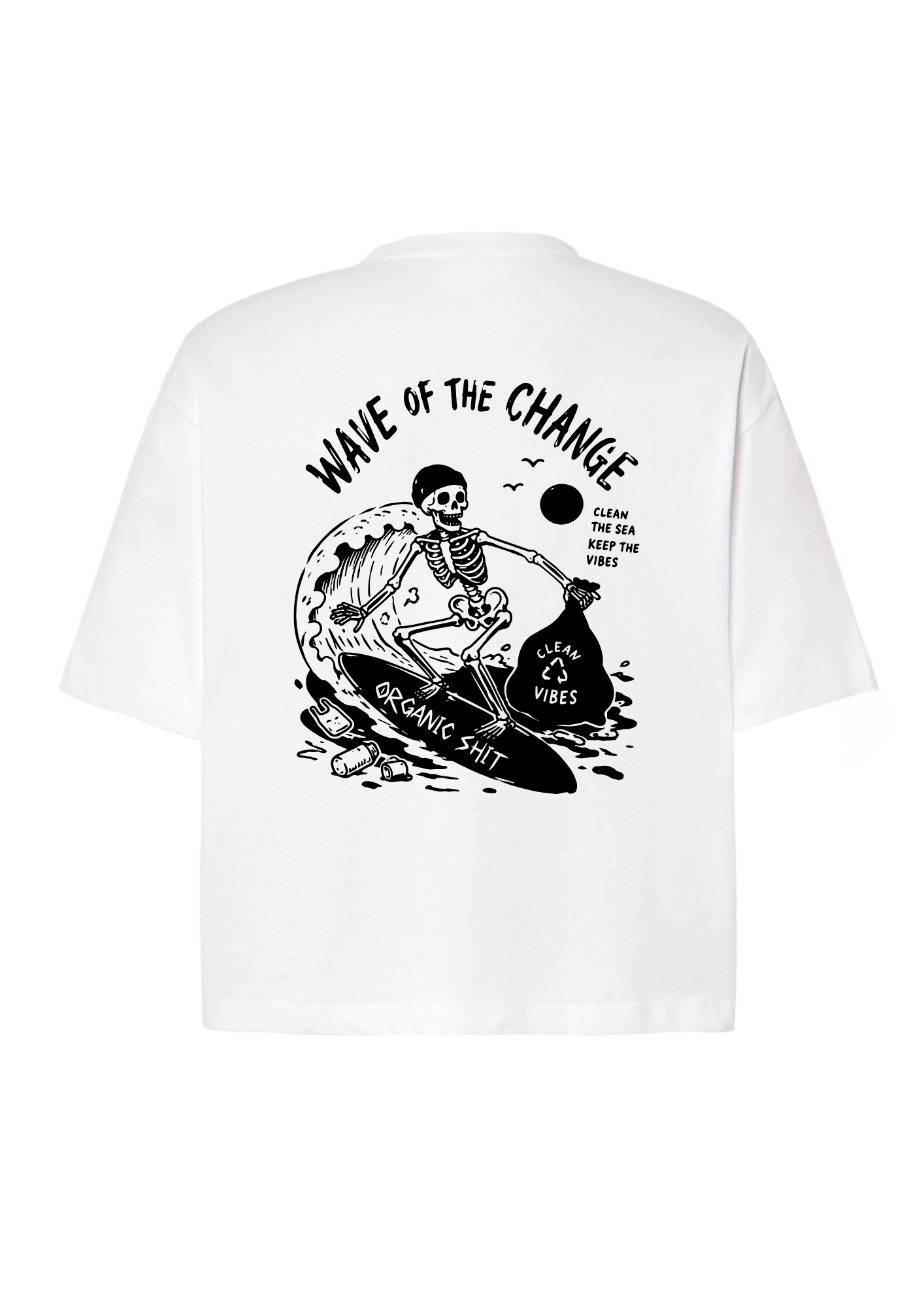 Camiseta Boxy Organic Shit