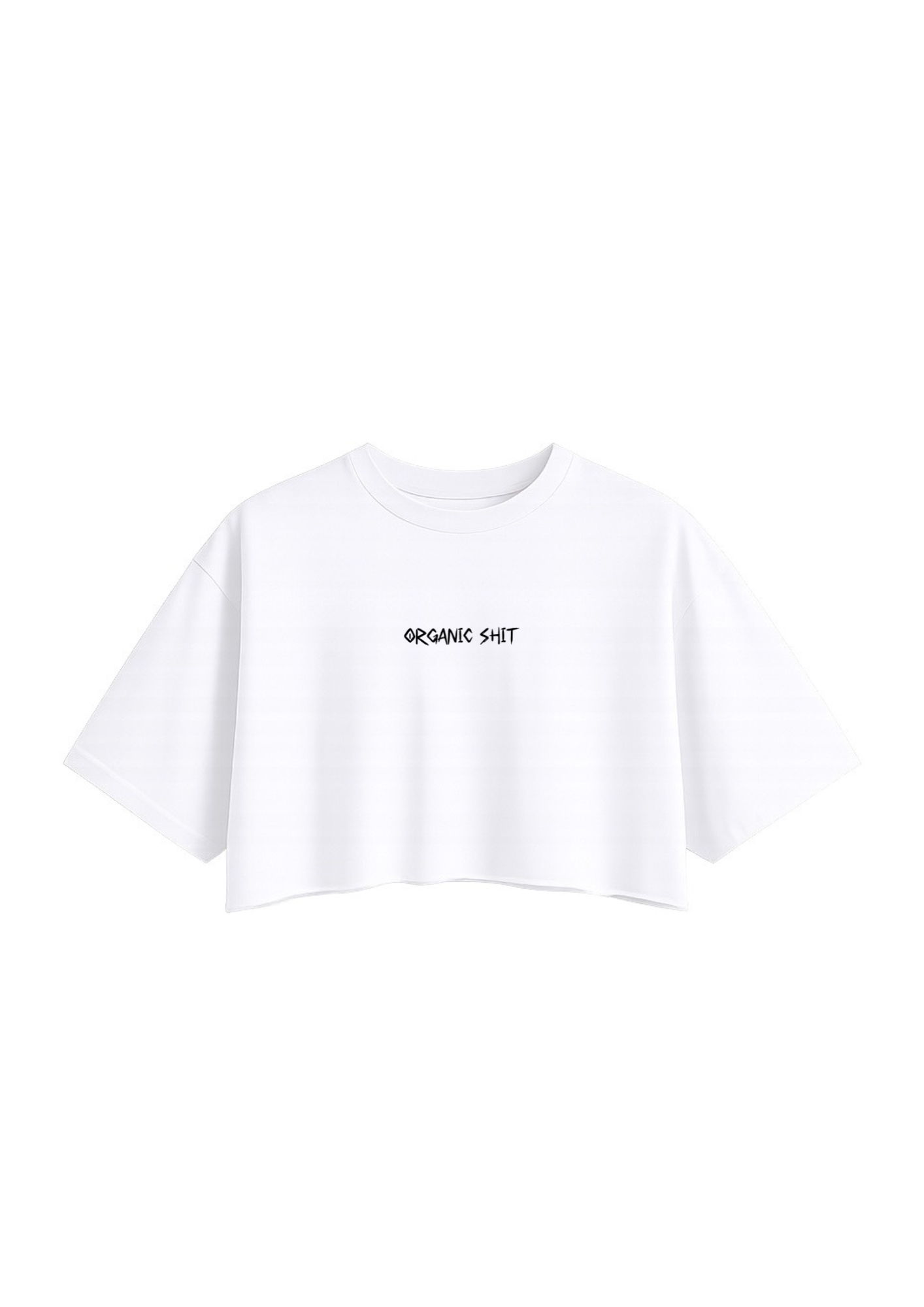 Organic Shit Crop Top